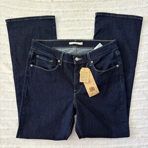 Dark Blue Levi’s Women's Classic Bootcut Jeans